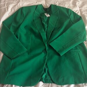 Vibrant Green Blazer